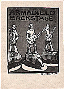 Armadillo Backstage Pass